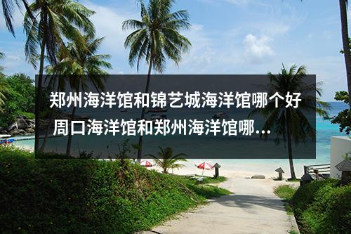 郑州海洋馆和锦艺城海洋馆哪个好 周口海洋馆和郑州海洋馆哪个好？